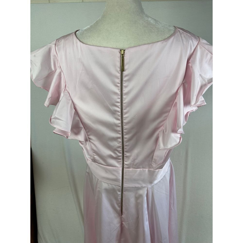 Closet Dress Women's 12 Ruffle Details and Back‎ Zipper NWT - Picture 5 of 11
